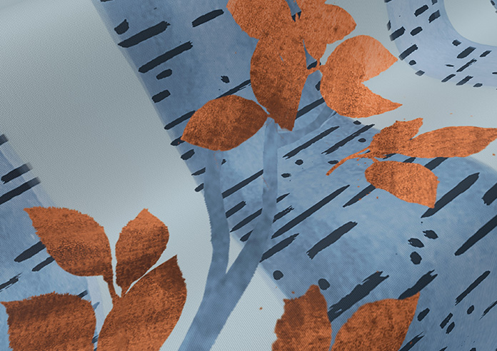 Birch Tree, Autumn - Twist&Fit Roller Blind - Image 4